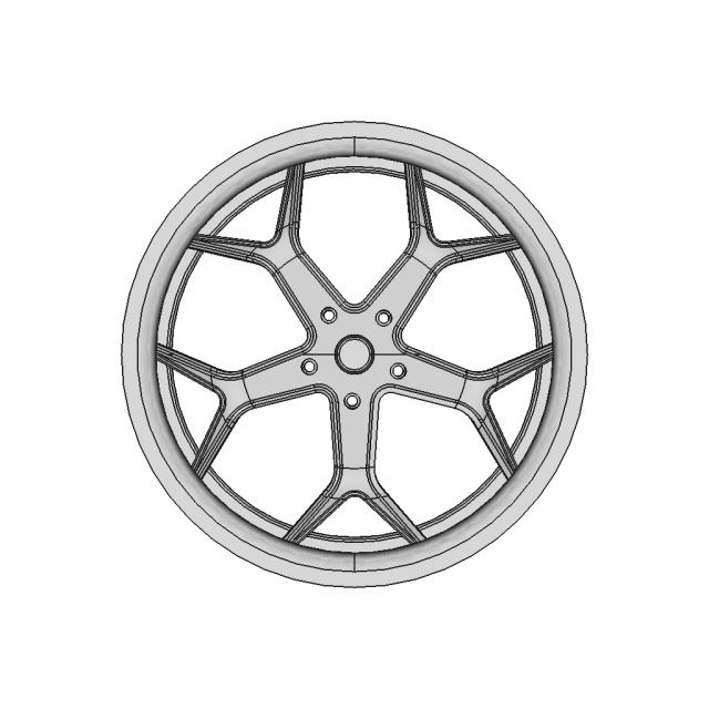 Car Rim | High-Quality CAD Model