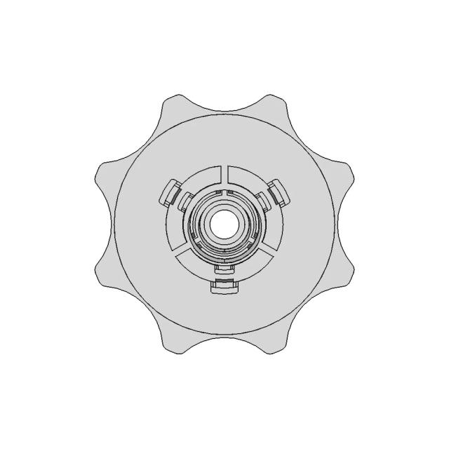 Audi A4 B8 Spare Nut - Downloadable CAD Representation