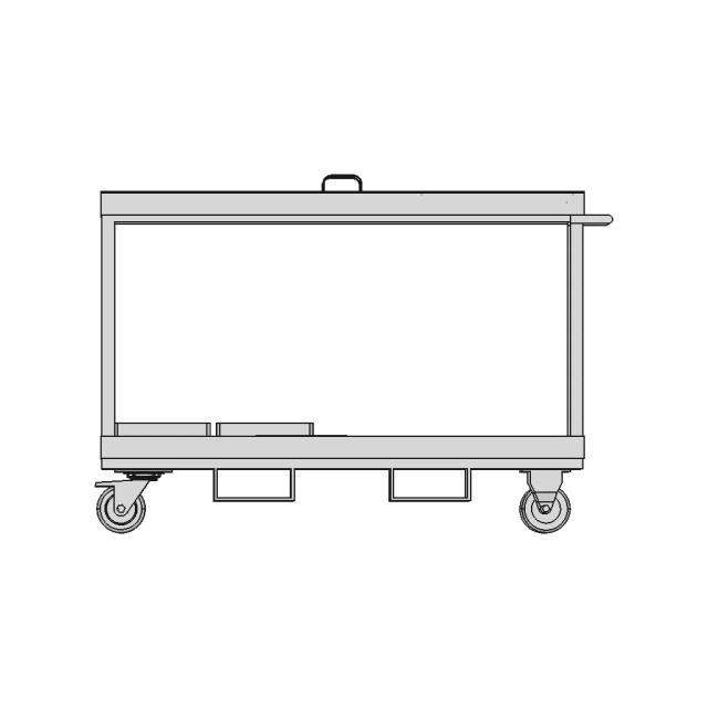 Small Part Wip Material Handling Trolley | 3D Engineering Design File