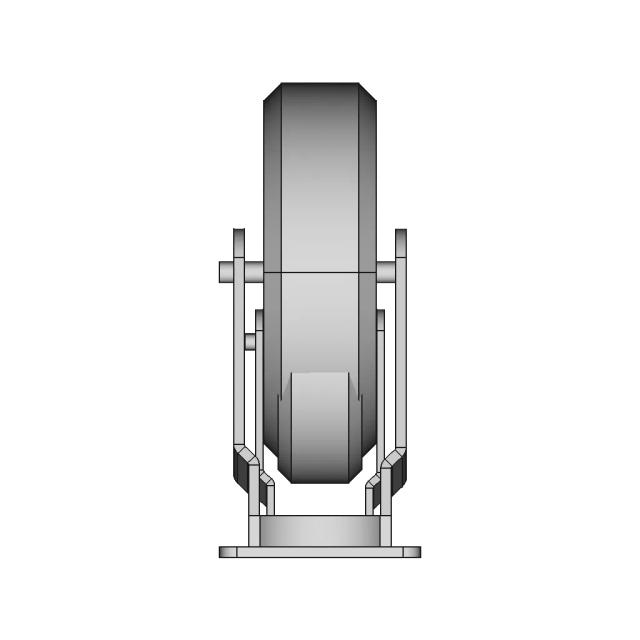 Pneumatic Caster Wheels | High-Quality CAD Model