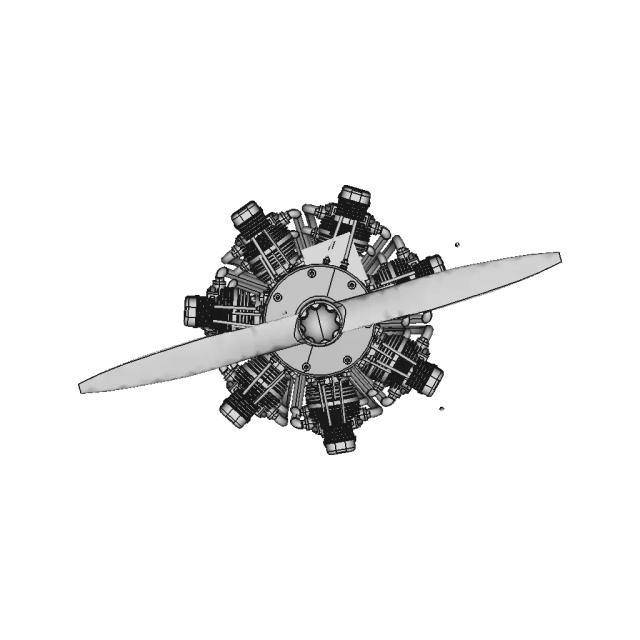 Rotary Engine | High-Quality CAD Model