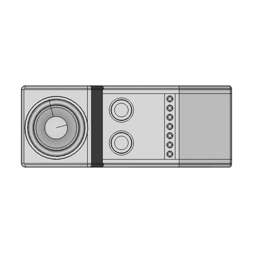 Center Console | High-Quality CAD Model