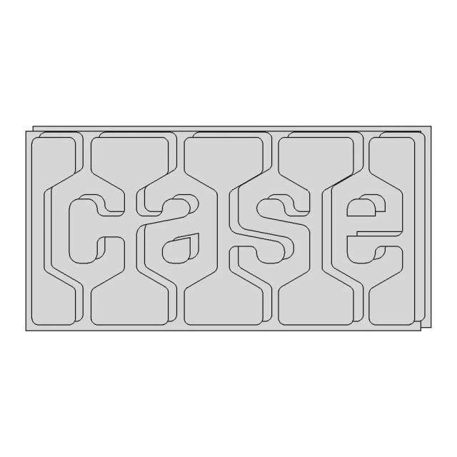 Case Skid Loader Emblem | 3D Engineering Design File