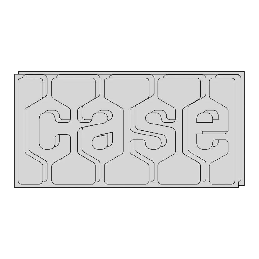Case Skid Loader Emblem | 3D Engineering Design File