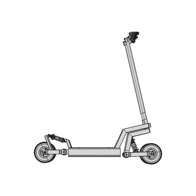 Trottinette Électrique - Downloadable CAD Representation
