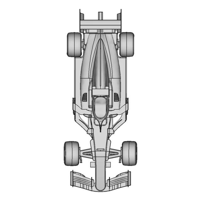 F1 Car Cad Concept | 3D Engineering Design File
