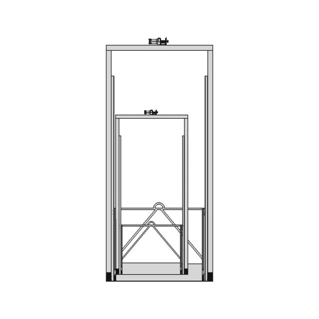 Motorbike Lifter For Garage Space Optimization - Downloadable CAD Representation