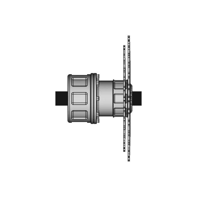 E-Bike Drivetrain With Flexspline Transmission | High-Quality CAD Model