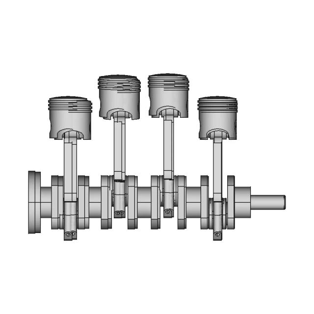 Piston Assembly - Downloadable CAD Representation