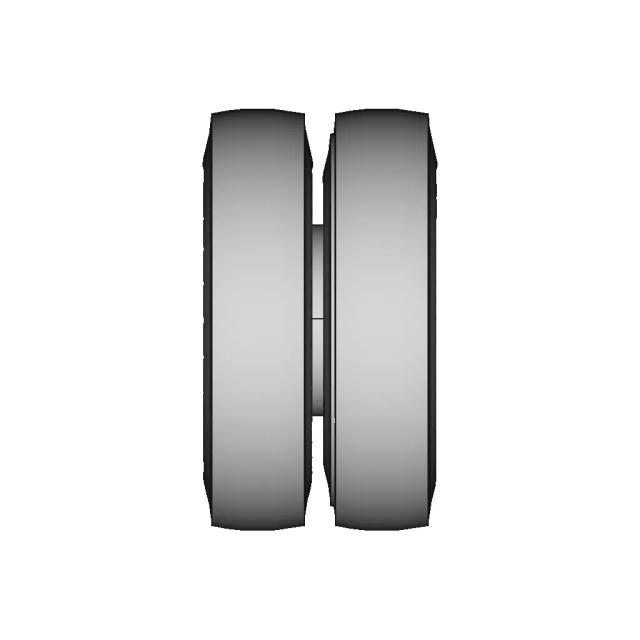 Demountable Dual Rear Wheel 10.00 R20 - Standard Mechanical Component