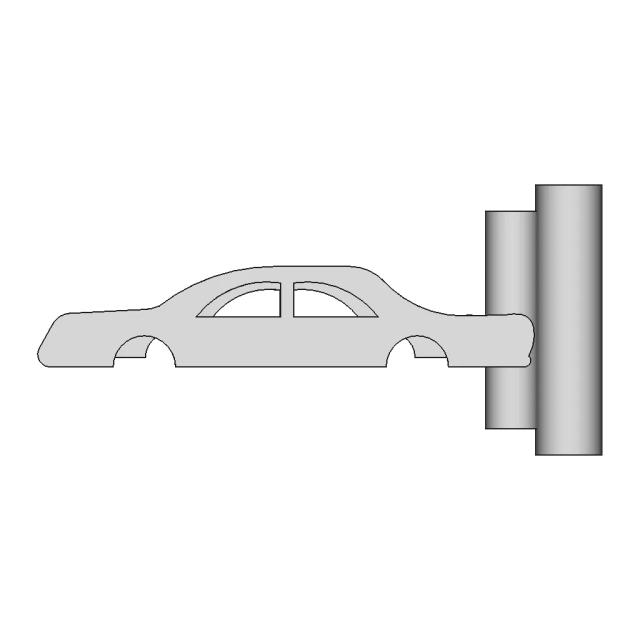Crash Test Car Vs Pole Cae Fea Simulation | 3D Engineering Design File