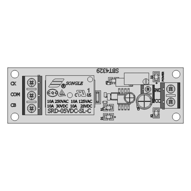 Adjustable Timer Delay Module, Dc 5V 12V 24V - Standard Mechanical Component