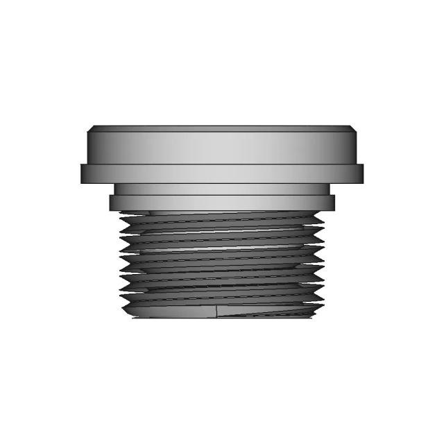 Threaded Plug Din 908-St-M16X1_5-A | High-Quality CAD Model