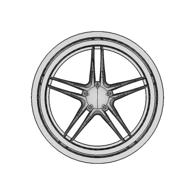 Wheel Rim | High-Quality CAD Model
