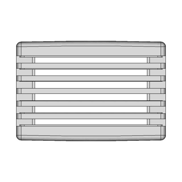 Saab 99 Notchback Rear Defrost Cover - Standard Mechanical Component