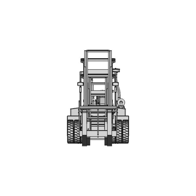 Cat Dp70 Body Cat Dp50 -5 Tonne Fork Spec..Iam | 3D Engineering Design File