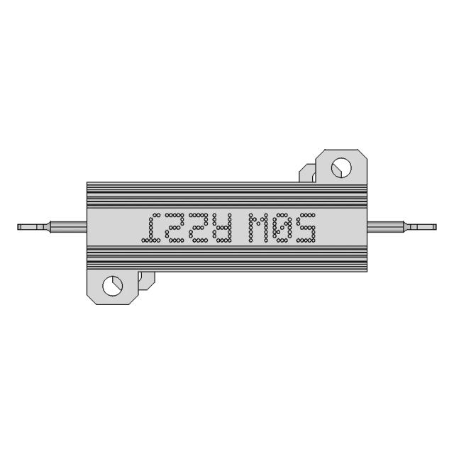 Rx24 50W Resistor - Downloadable CAD Representation