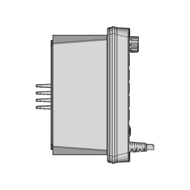 Ic-M330G Vhf Marine Transceiver | High-Quality CAD Model
