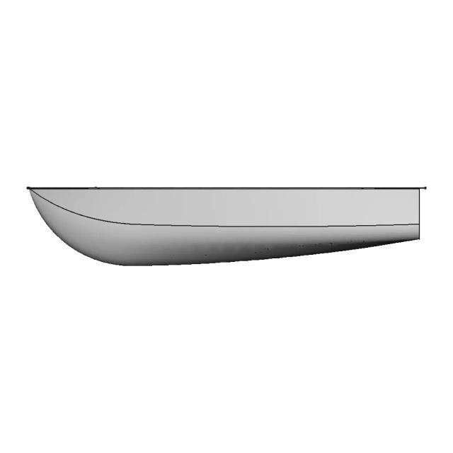 Wooden Boat - Downloadable CAD Representation
