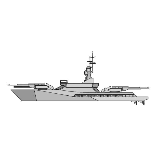 Battel Ship - Downloadable CAD Representation
