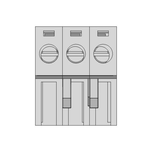 Terminal Block 691352710002 And 691352710003 - Downloadable CAD Representation