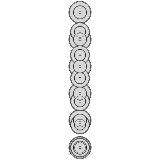 Knobs1-25Inch6X | High-Quality CAD Model