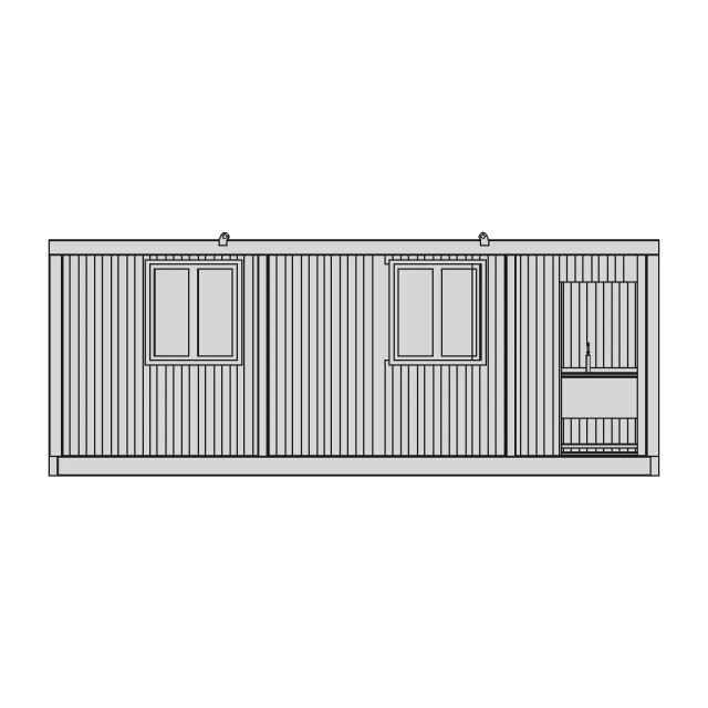 3*7 Container - Downloadable CAD Representation