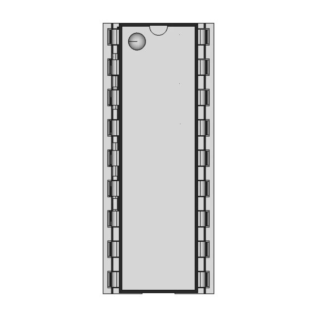 Dip18N Socket With Ic | High-Quality CAD Model