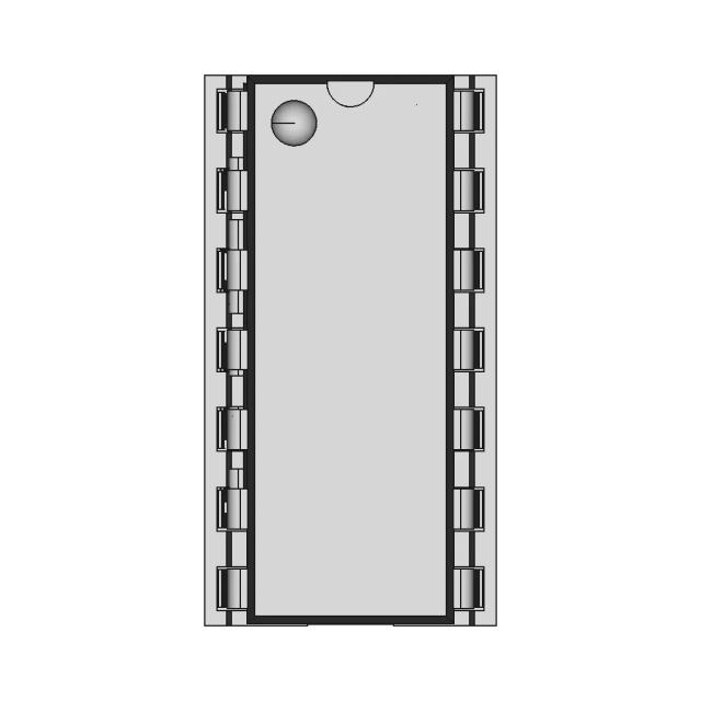 Dip14 Socket With Ic | 3D Engineering Design File