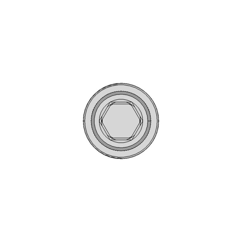 M12 Hex Bolt With Nylock Nut - Standard Mechanical Component