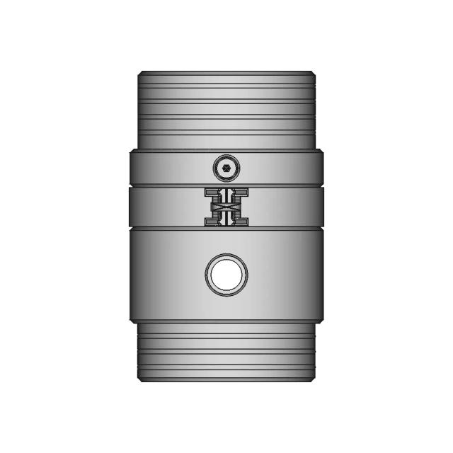 18" Hose Mid Mender - Downloadable CAD Representation