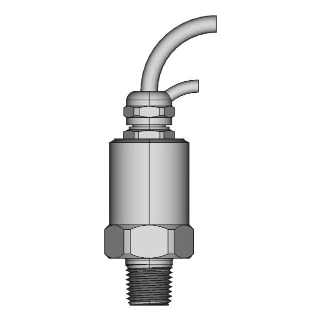 Pt1200-A-20-B-0.5Cn1G | 3D Engineering Design File