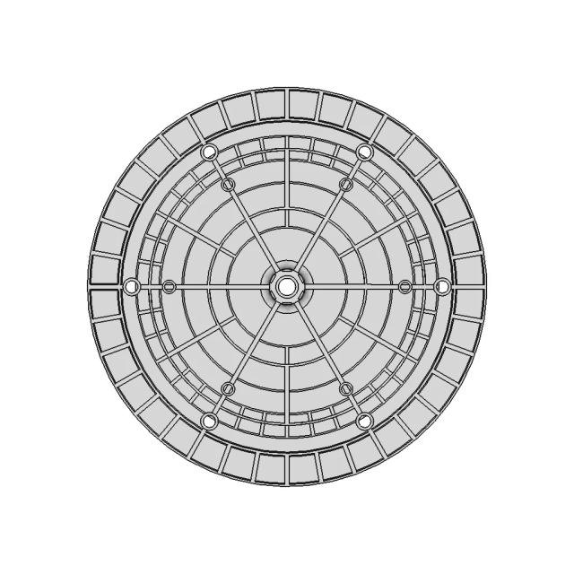 Carousel Tool Organiser - Downloadable CAD Representation