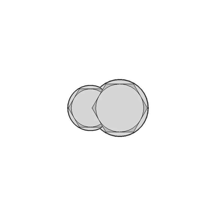 M6 Bolt With Nyloc Nut | 3D Engineering Design File