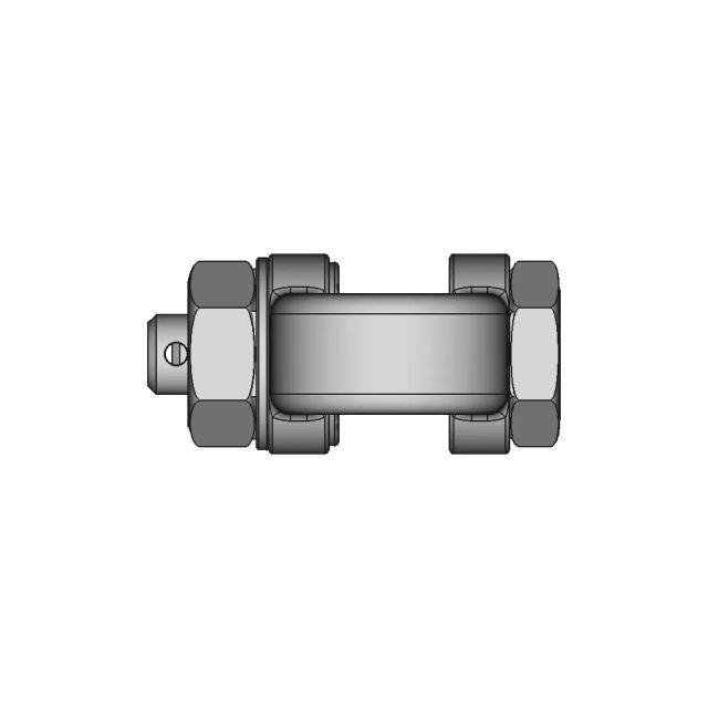 D Shackle Stainless | High-Quality CAD Model