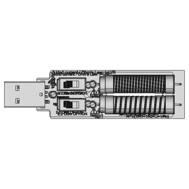 Usb Discharge Load Resistor | High-Quality CAD Model