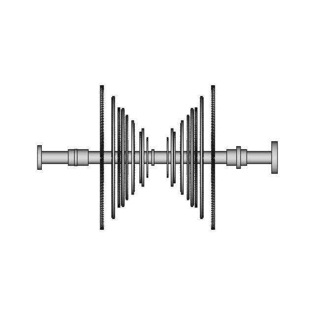 Steam Turbine | High-Quality CAD Model