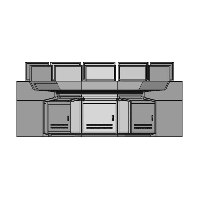 Corner Operation Table Model | 3D Engineering Design File