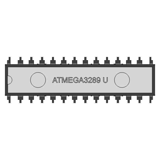 Atmega328P U - Downloadable CAD Representation