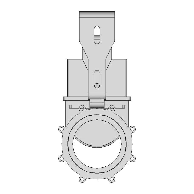 200Mm Knive Gate Valve - Standard Mechanical Component