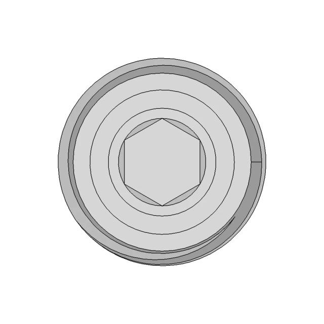 1/2" Mnpt Pipe Plug - Standard Mechanical Component
