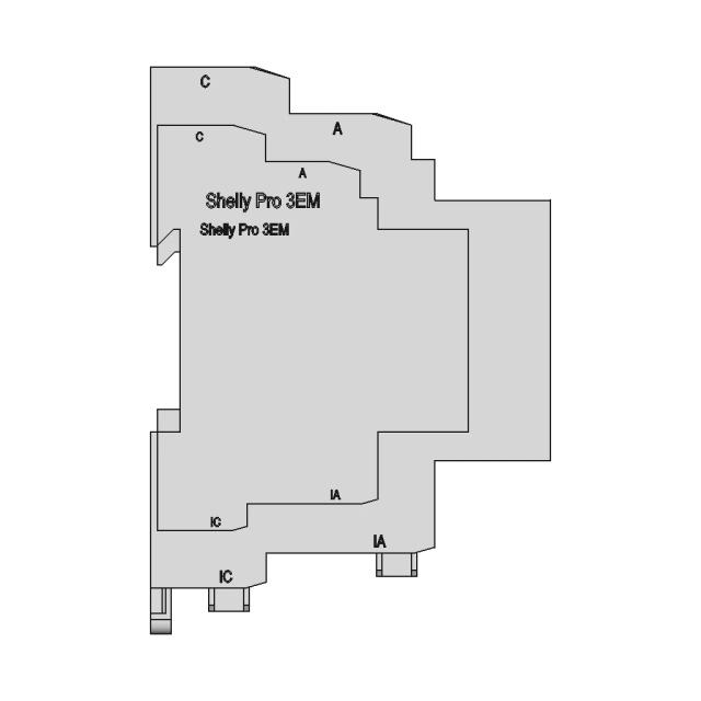 Shelly Pro 3Em | 3D Engineering Design File
