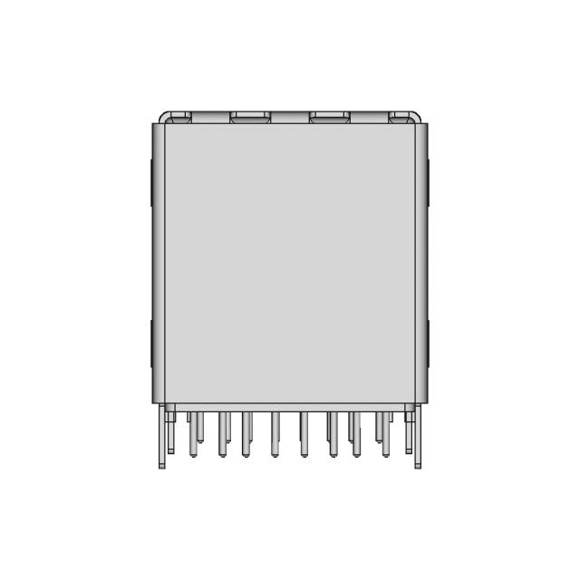 Stacked Usb-C Connector | High-Quality CAD Model