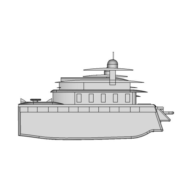 25-Meter Catamaran - Downloadable CAD Representation