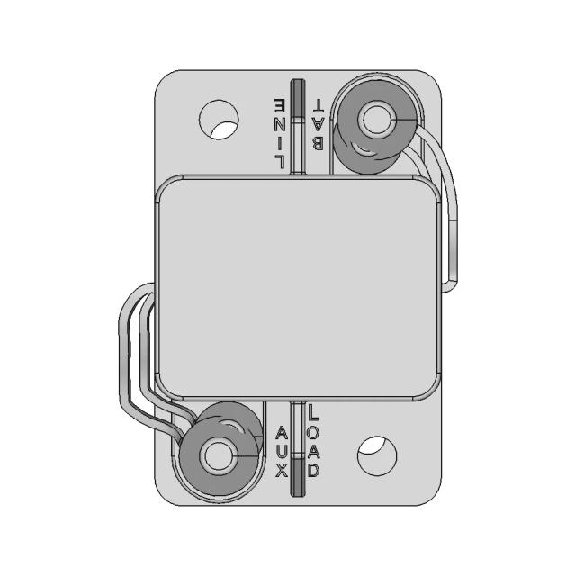 100 Amp Circuit Breaker | High-Quality CAD Model
