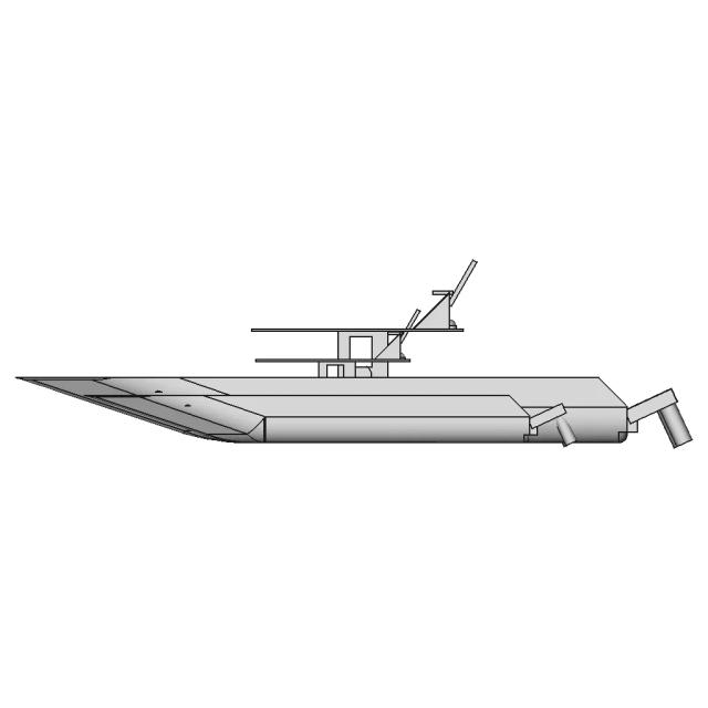 Center Console Boat - Downloadable CAD Representation