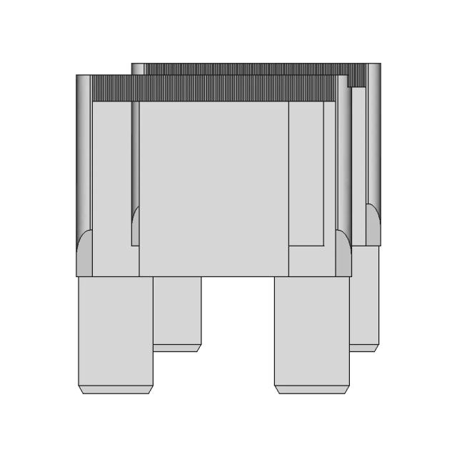Blue Sea Fuse Holder - Downloadable CAD Representation