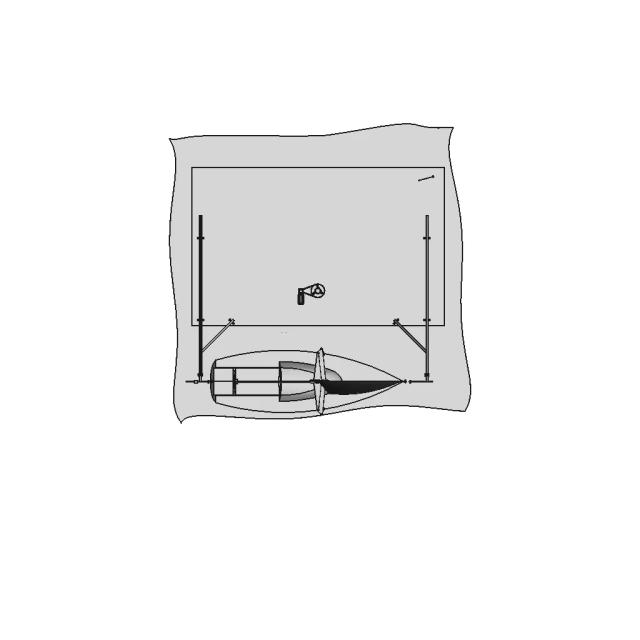 Yacht Upwind Test Rig | High-Quality CAD Model
