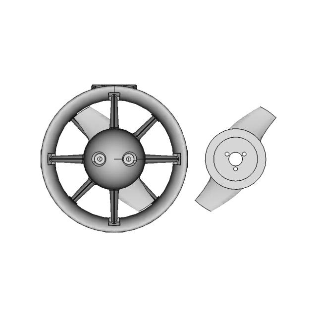 Revised T100 Thruster Files | High-Quality CAD Model