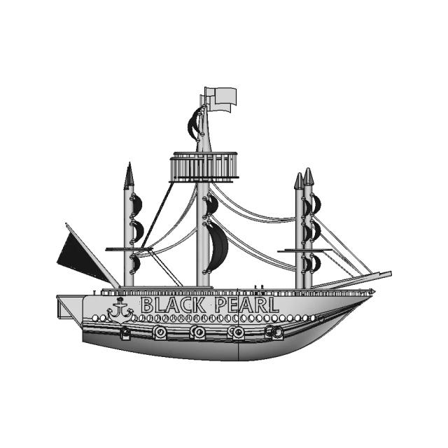 Pirates Ship | 3D Engineering Design File